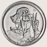 Moneta próbna: 100 złotych z 1925 r. według projektu Stanisława Szukalskiego