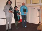 Laureaci nagrody "Izerski Kryształ 2014": Leszek Różański, Konstancja Uniechowska i Dariusz Serafin