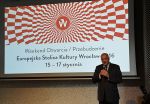 Prezydent Wrocławia Rafał Dutkiewicz opowiada o ESK 2016. Fot. Waldemar Brygier