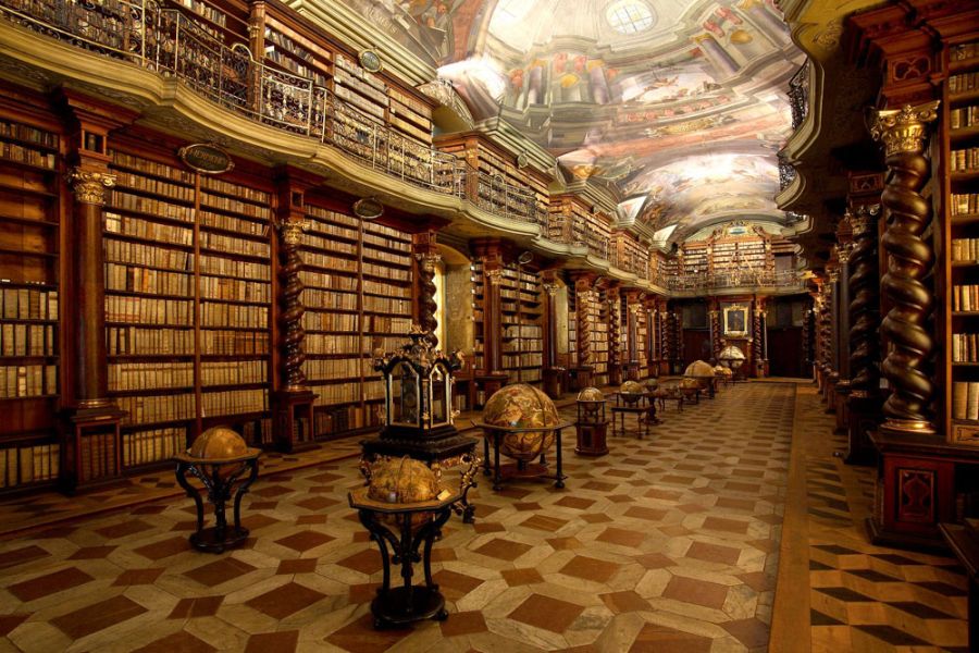 Klementinum, Biblioteka Barokowa. Fot. Jan Kolman