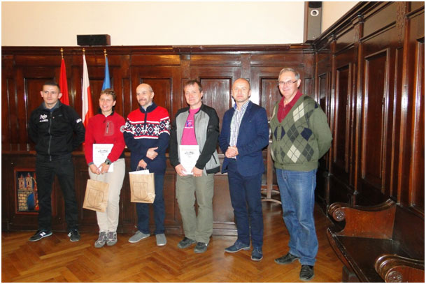 Kamil Zięba, Małgorzata Kowalczyk, Krzysztof Kułaga, Mariusz Kowalczyk, Arkadiusz Dybiec i Krzysztof Tęcza. Foto: Krzysztof Tęcza